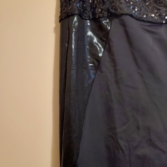 Balera 2 pc dancewear LA (12-14) black shiny set rn#64830 85%nylon 15%spandex - Picture 10 of 13